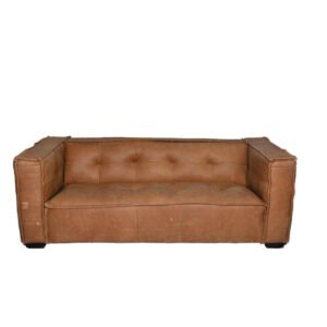 E-Dan Cognac Sofa