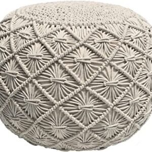 Macrame Pouf