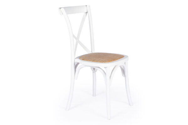 White X-Back Chair