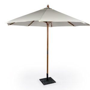 10’ Off-White Market Umbrella