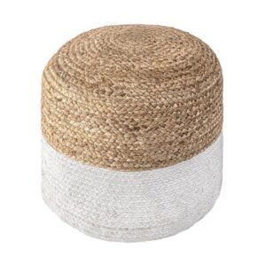 Two Tone Pouf