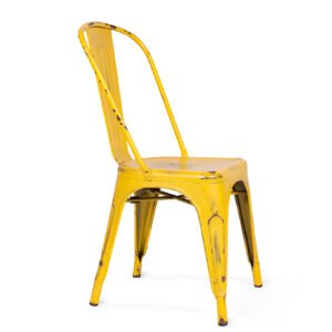 Yellow Metal Chair