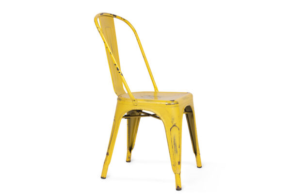 Yellow Metal Chair