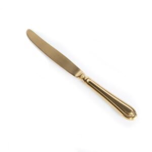 Gold Brushed Dinner Knife