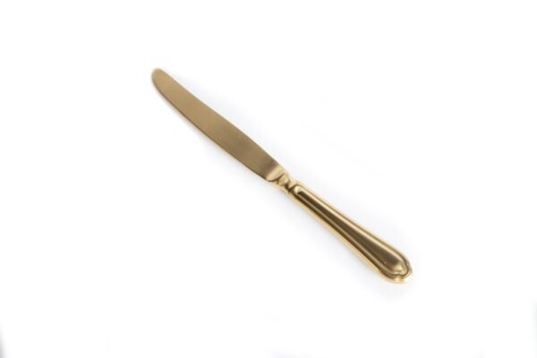 Gold Brushed Dinner Knife