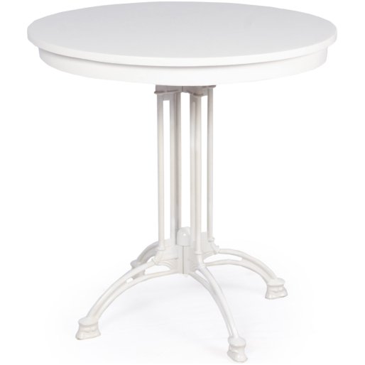 Round White Bistro Table