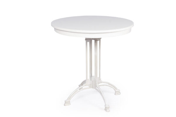 Round White Bistro Table