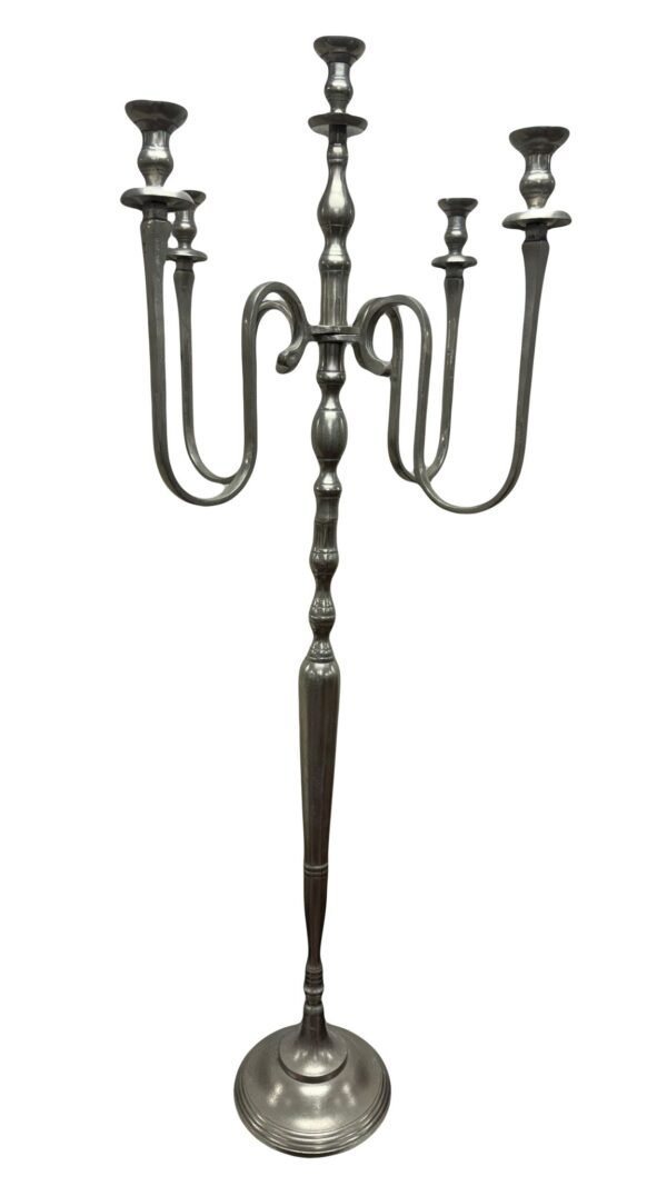 silver candelabra (big)