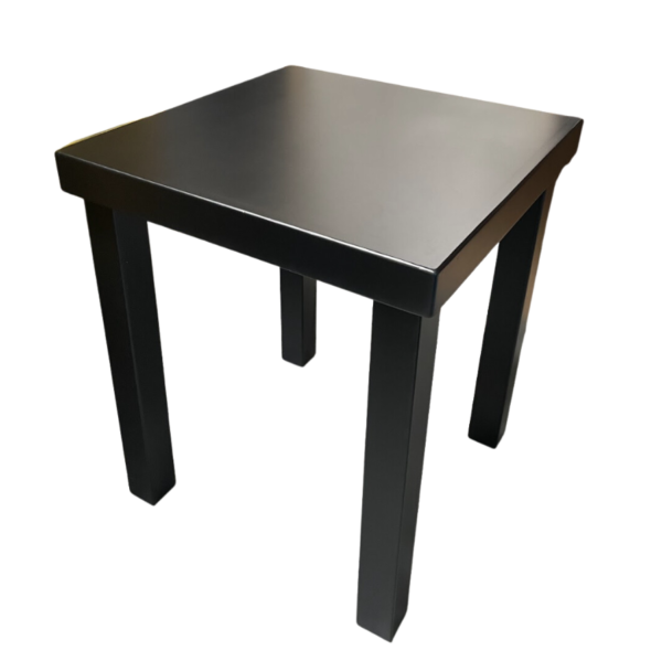 3×3 Black Dining Table