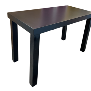 7×2 Black Dining Table